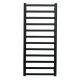 Vodni kopalniški radiator Scarlet 767 W 530 x 1200 mm črn