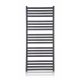 Vodni kopalniški radiator Lava 417 W 430 x 950 mm črn, siv