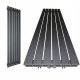  LOFT dekorativni RADIATOR 160x45 Antracit Struktura 1011W