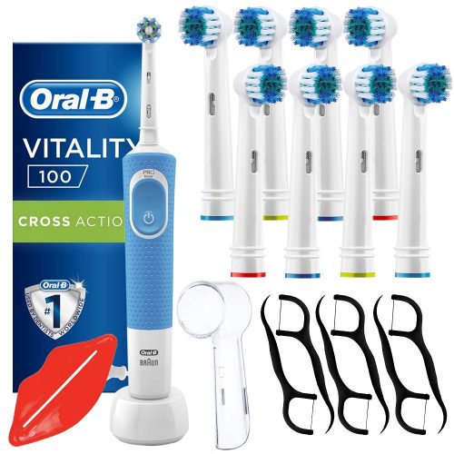  Oral-B Vitality 100 Cross Acrion električna zobna ščetka, modra