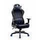  Gaming stol Diablo Chairs X-One 2.0, črno in modro eko usnje