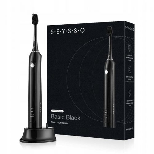  Sonična zobna ščetka SEYSSO Carbon Basic Black