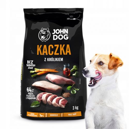  John Dog suha hrana za race 3 kg