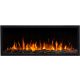 Vgradni kamin brez funkcije gretja, električni Classic Fire, črn, 11 W, 115 x 42 x 12,8 cm