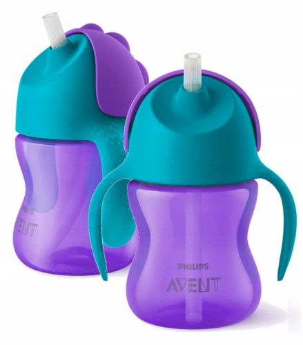  AVENT SREBRNA STEKLENICA S SLAMICO 200 ml 9 m