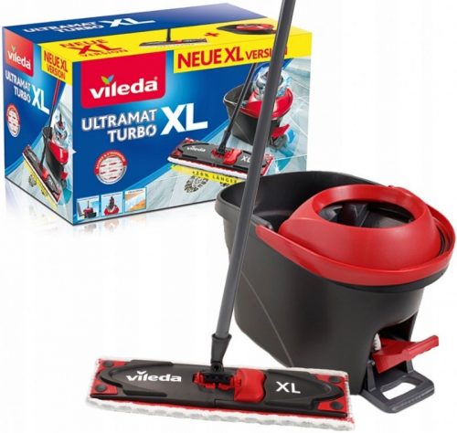  Vileda Ultramax Turbo XL vedro in ravna krpa 42 cm