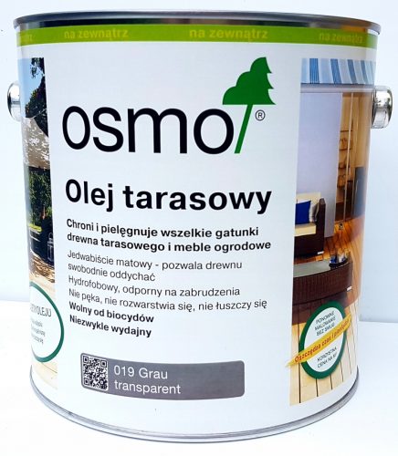  Osmo 019 terasa olje siva 2,5 l