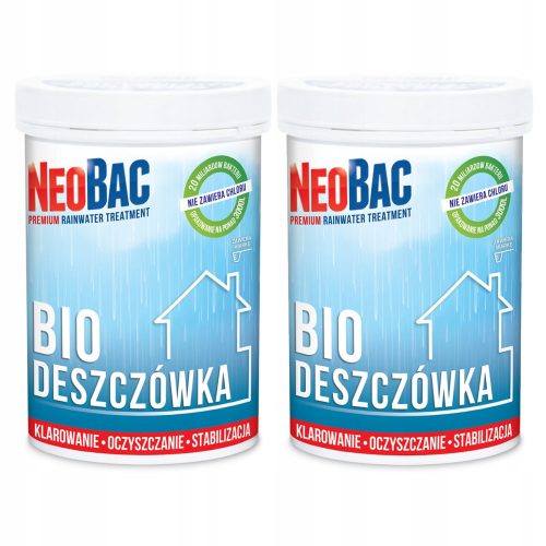  NeoBac Bio deževnica za bistrenje vode 6000 L 1 kg