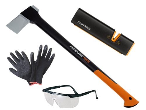  FISKARS X25 XL sekira CarbonMax nož