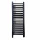 Vodni kopalniški radiator Komex 215 W 300 x 827 mm črn