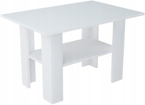  Klubska mizica Furniture Bestseller pravokotna 87 x 60 x 55cm bela