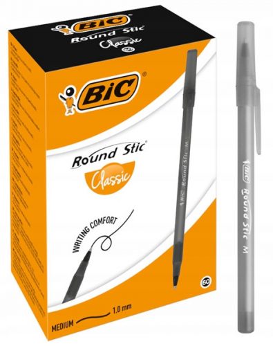  Črn kemični svinčnik BIC