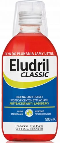  Eludril Classic ustna voda 500 ml