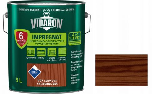 Vidaron filmsko impregnacijsko sredstvo Californian Redwood V07 9 l