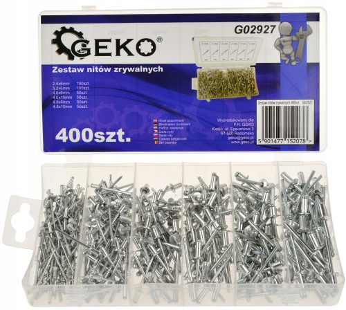  Set slepih kovic Geko G02927