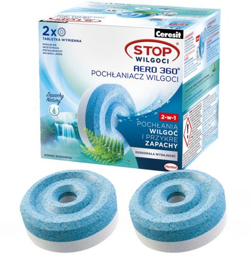 Ceresit Stop Wilgoci aero Tabletk Waterfall 2x450g