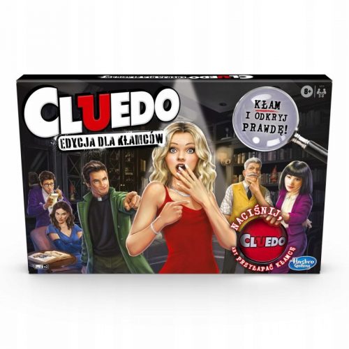  Družabna igra Hasbro Cluedo. Uredi za lažnivce