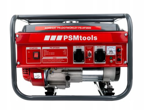  Enofazni agregat PSMtools 2600 W bencin